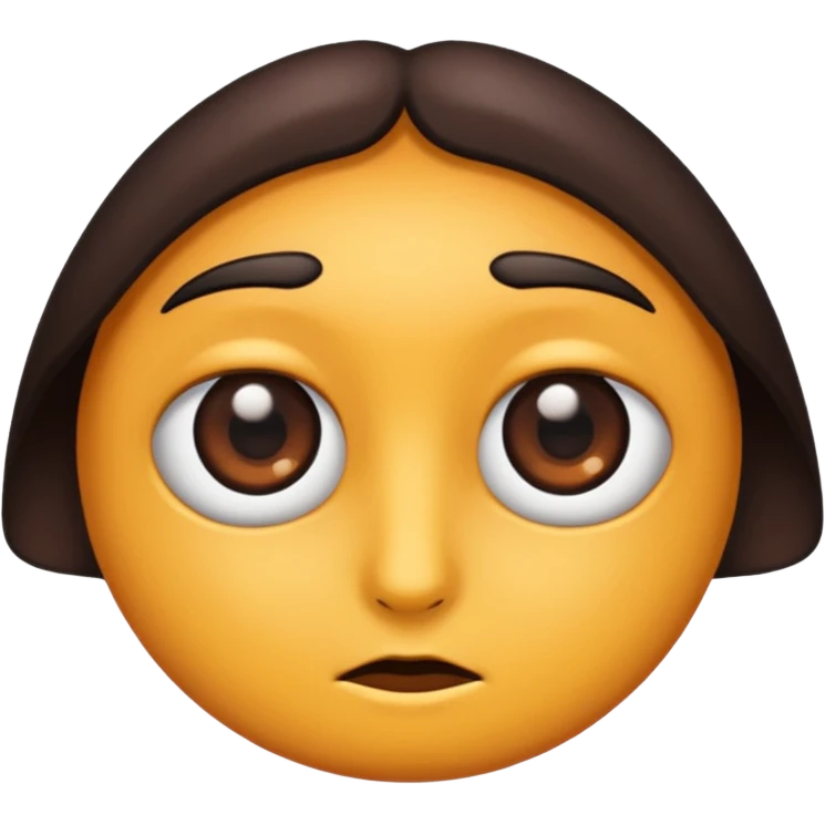 👀< make the eyes dark brown emoji