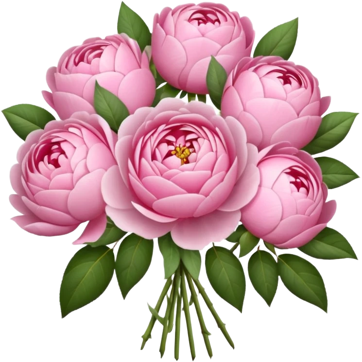 pink bouquet emoji