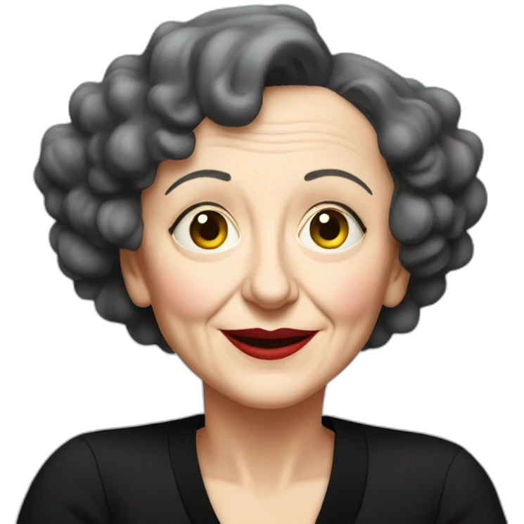Edith piaf emoji