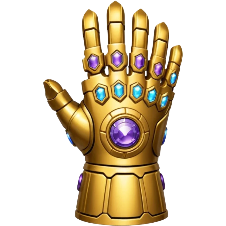 Thanos Infinity Gauntlet emoji