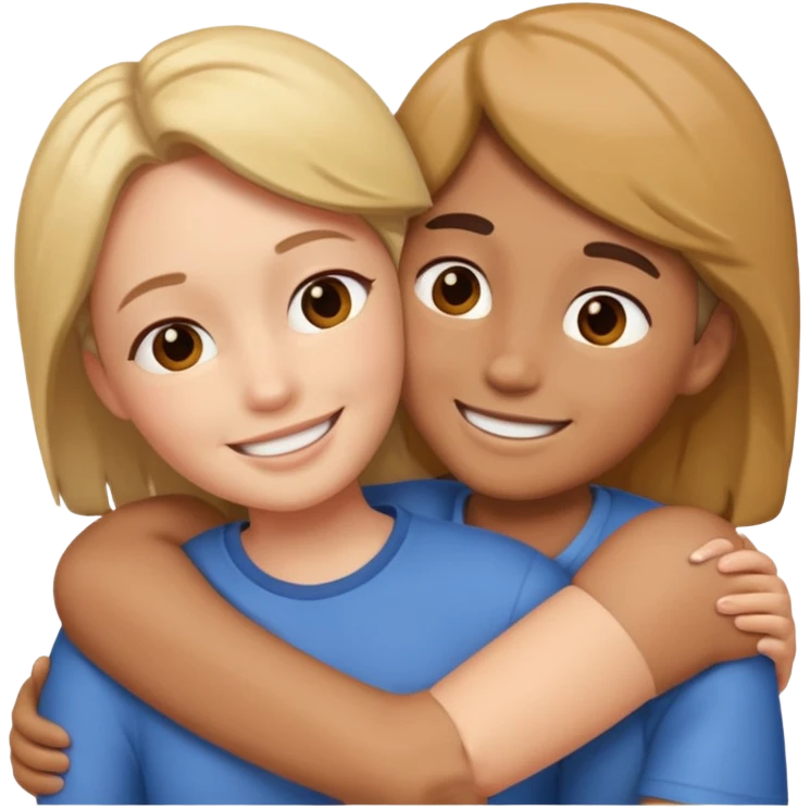 two people cuddling emoji