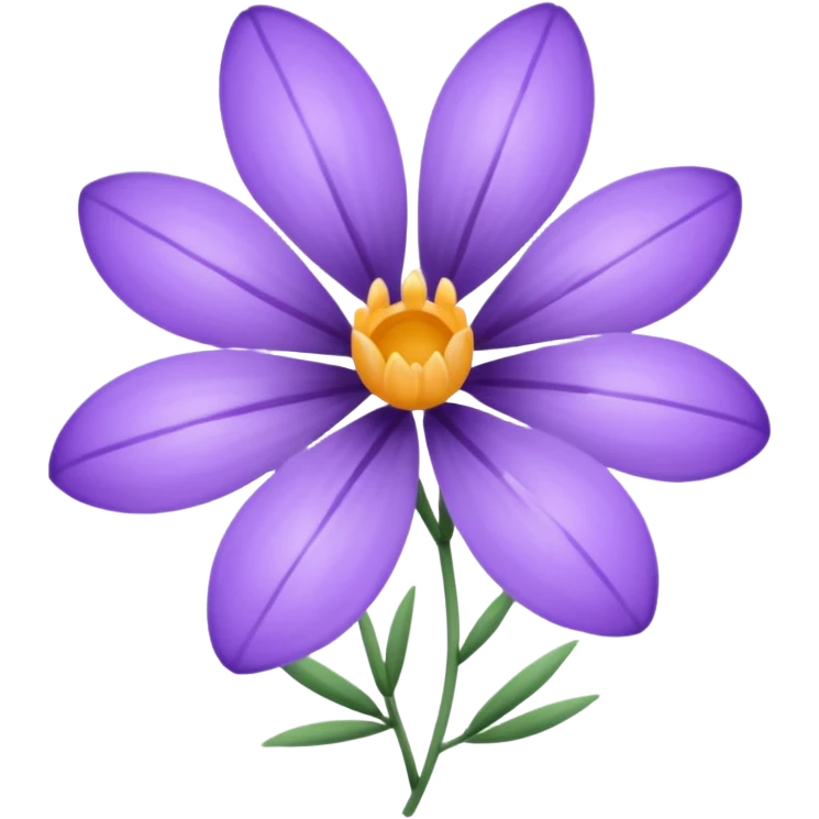 Lavender flower emoji
