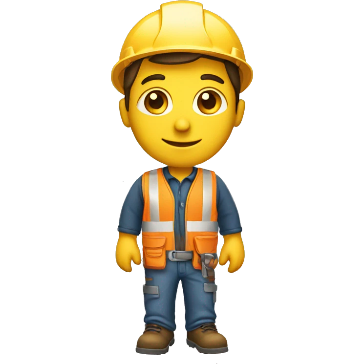 construction worker emoji