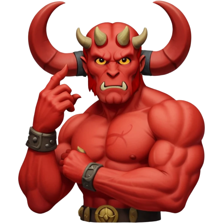 Hellboy emoji