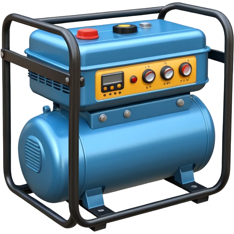 electric generator made from fuel emoji