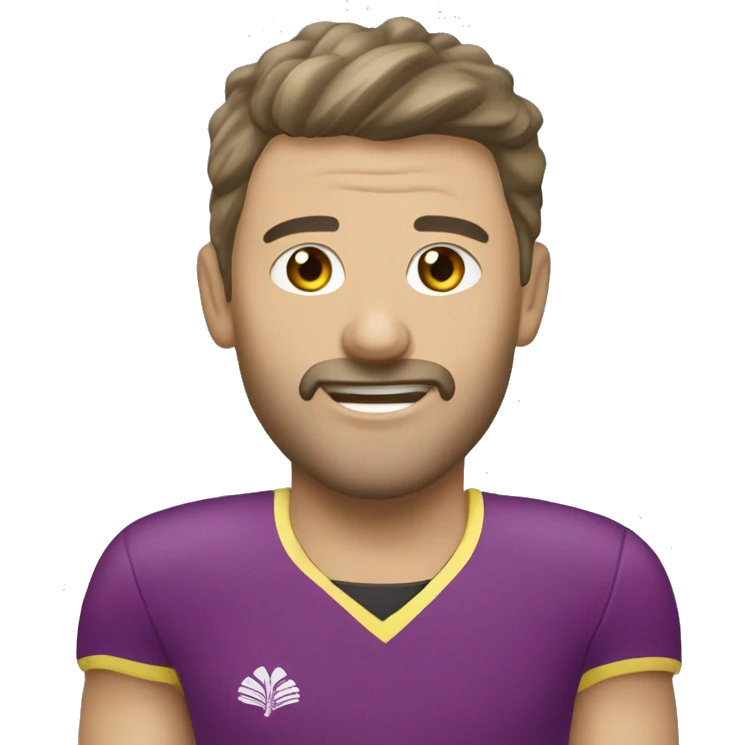 спортсмен улыбается и показывает лайк emoji