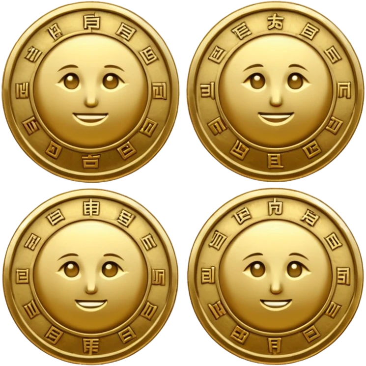 china coin  emoji