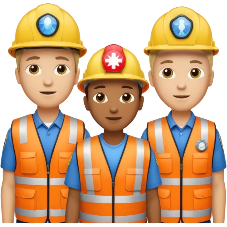 emergency management team emoji