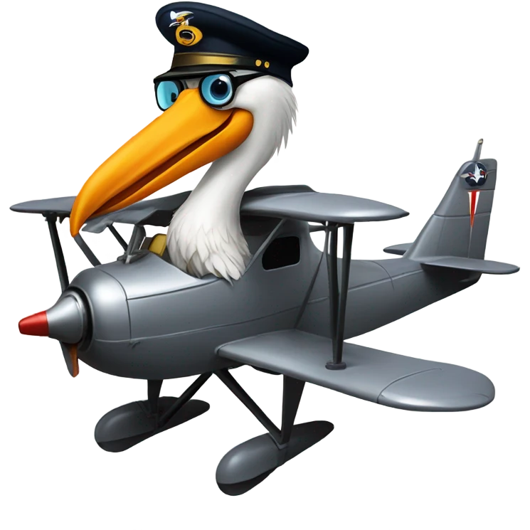pelican pilot emoji