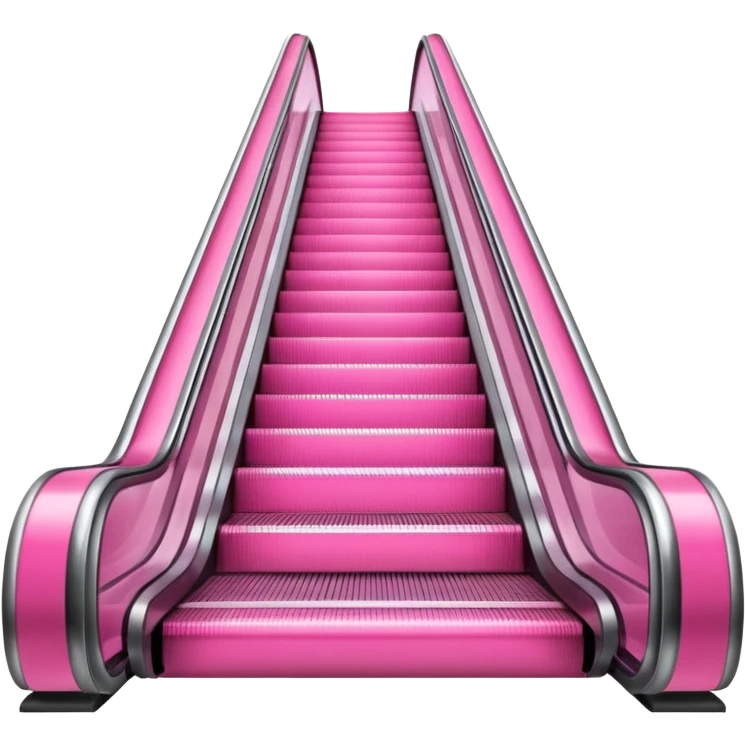 pink escalator emoji