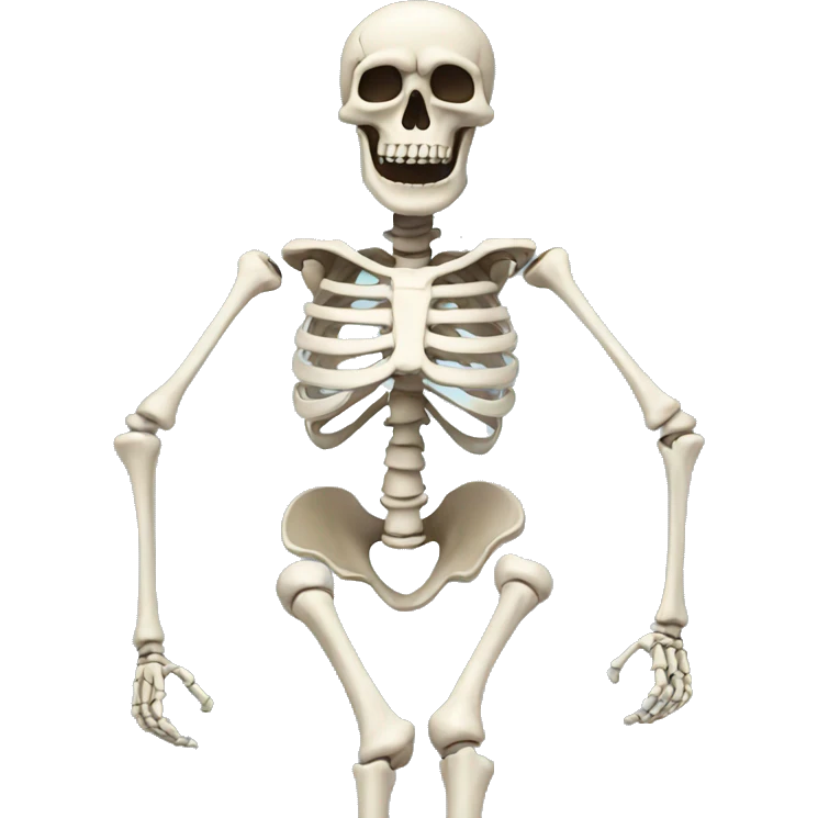 skeleton  emoji