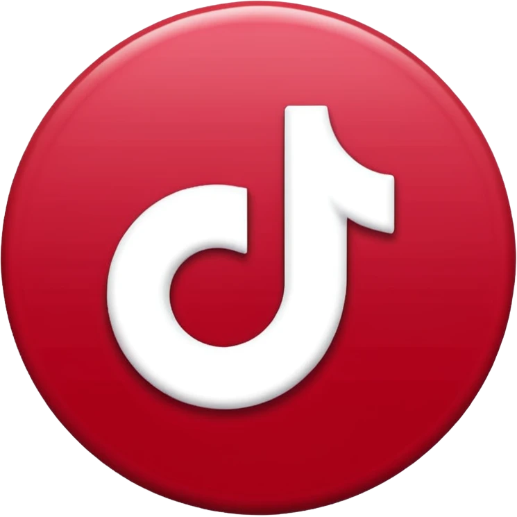Tik tok logo emoji