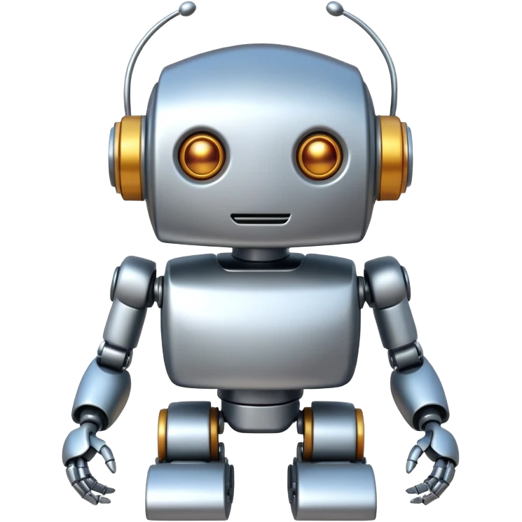 funny robot emoji