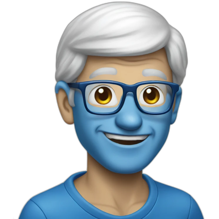 smurf-tim-cook emoji