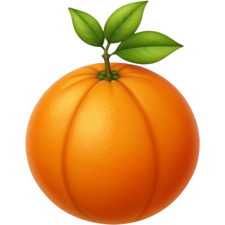 Quad orange emoji