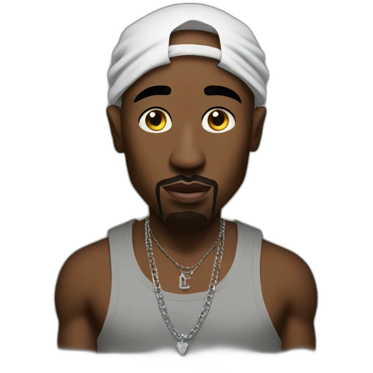 Tupac emoji