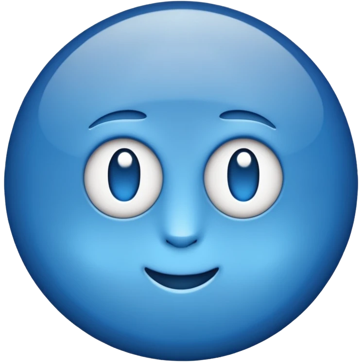 Blue tick emoji