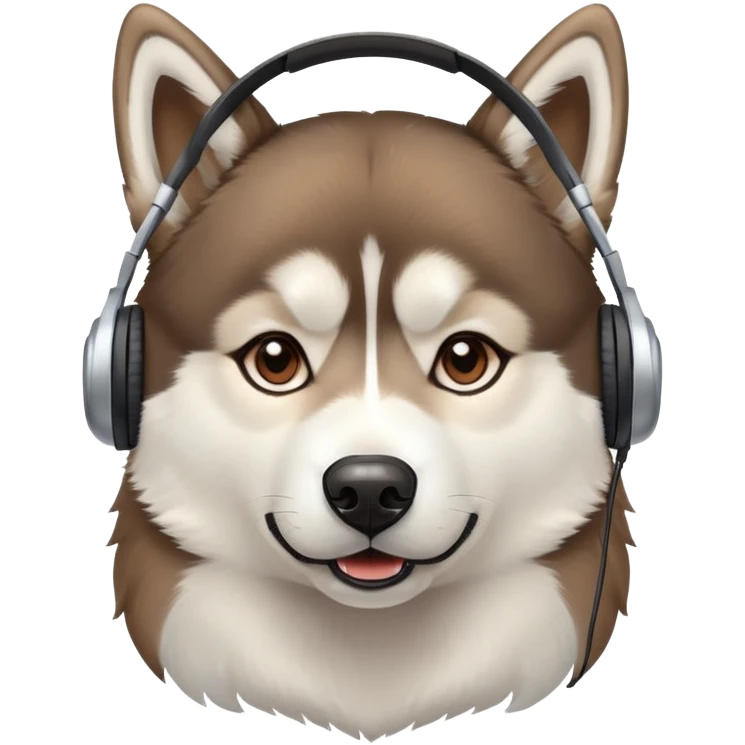 Husky streamer emoji