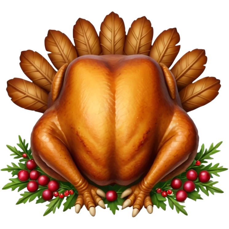 Peru de natal emoji