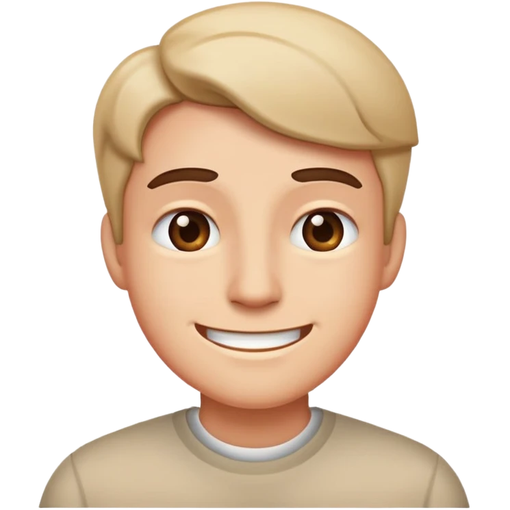 irritated smiling emoji