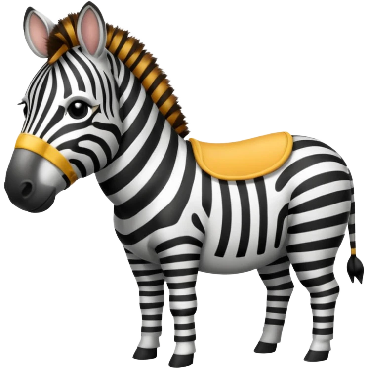 Zebra with underwear emoji  emoji
