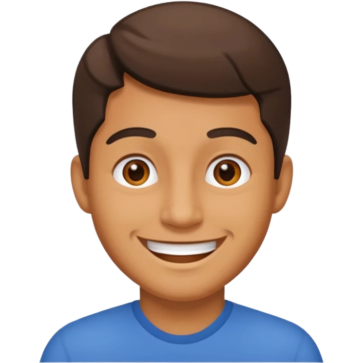 Man saying 67 emoji
