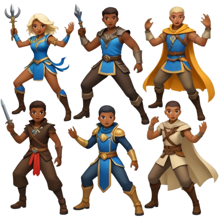 fantasy characters emoji