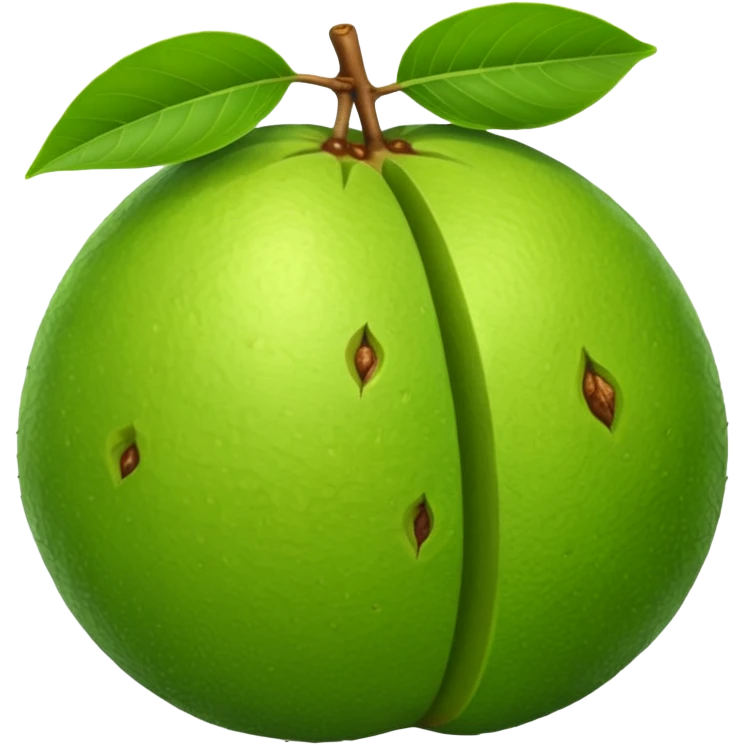 guava fruit emoji