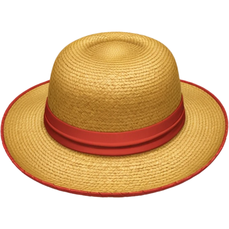 Luffy's strawhat emoji