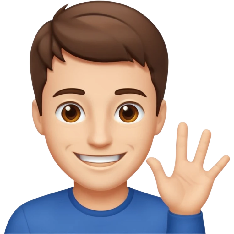 Energetic man emoji