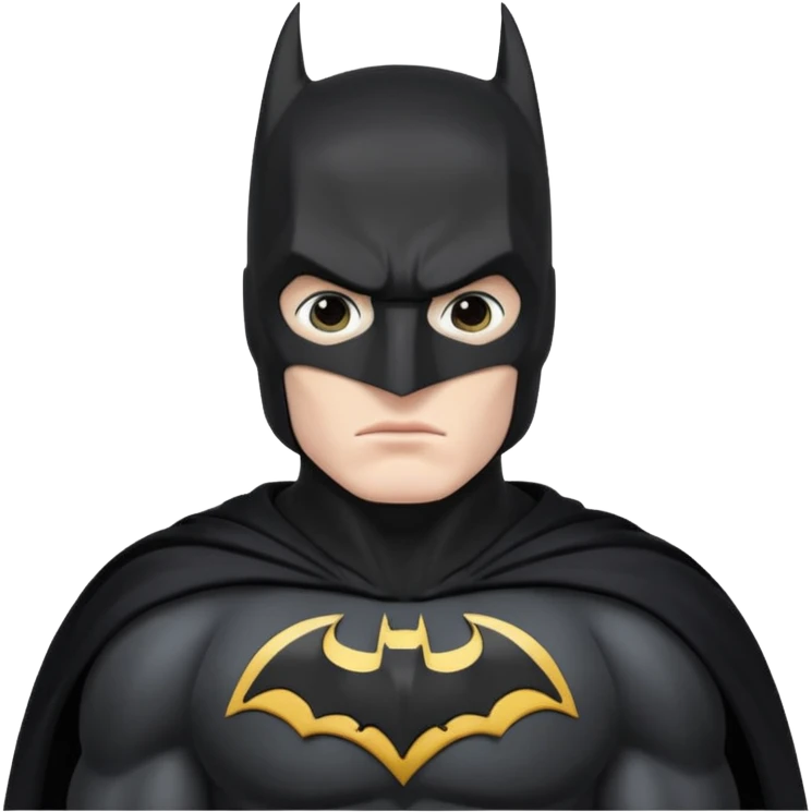 Batman not black emoji