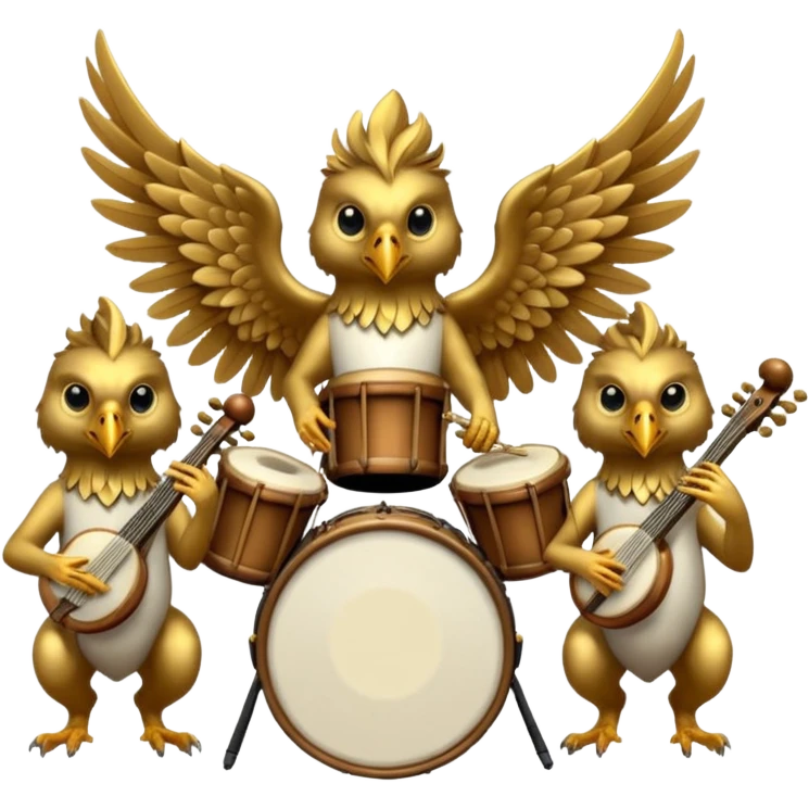 griffon as Musicians emoji