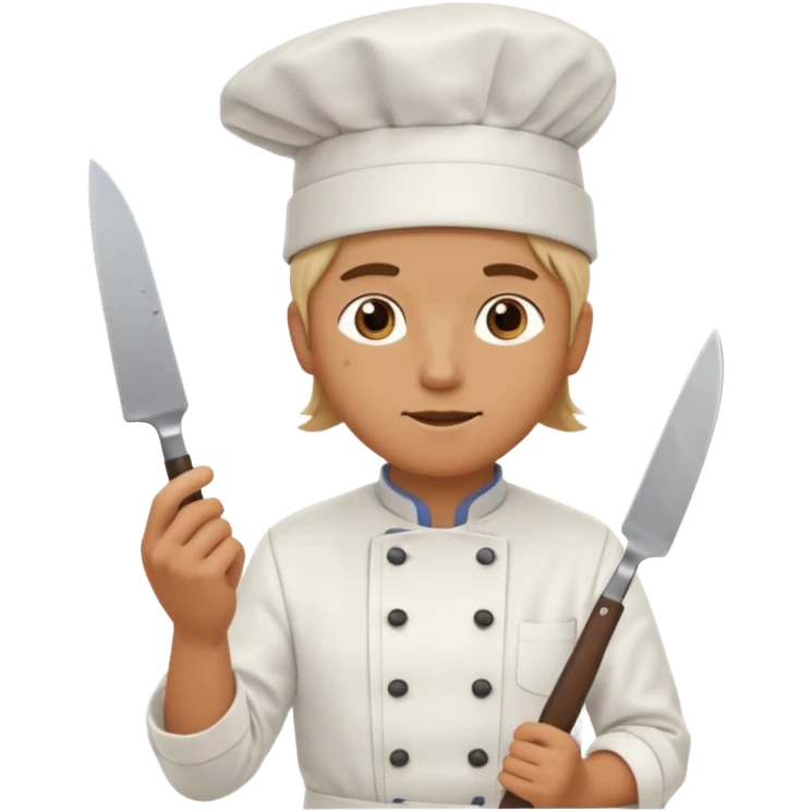 чехол для Iphone knife cheef emoji