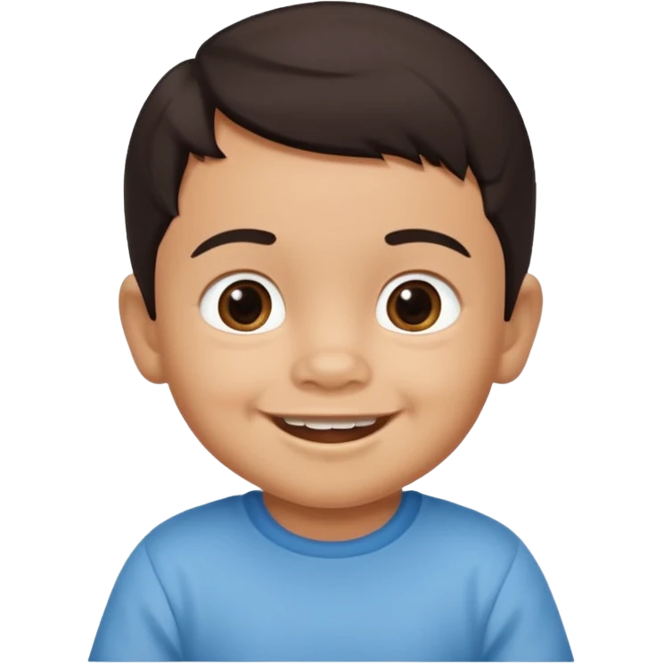 A mexican baby boy whose age is between 0 to 2 years emoji