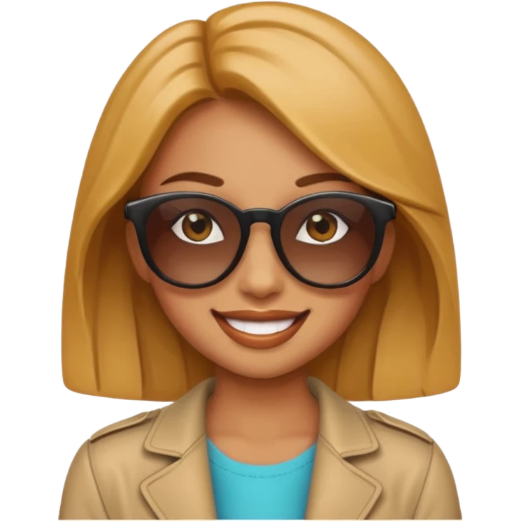 Stylish girl emoji emoji