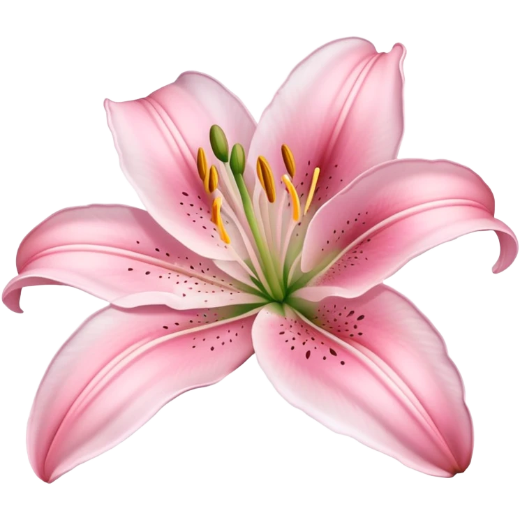 light pink lilium emoji