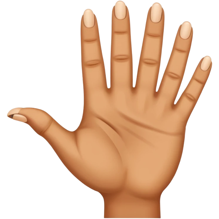 una de señalar emoji