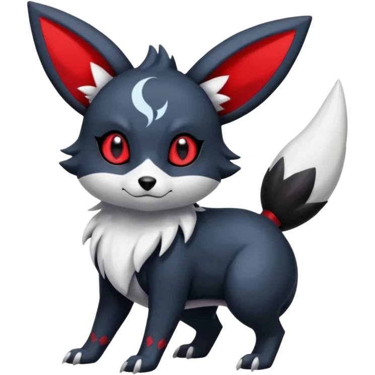 Umbreon-Zorua-Absol-Minccino-Zangoose-fusion-hybrid-creature  emoji