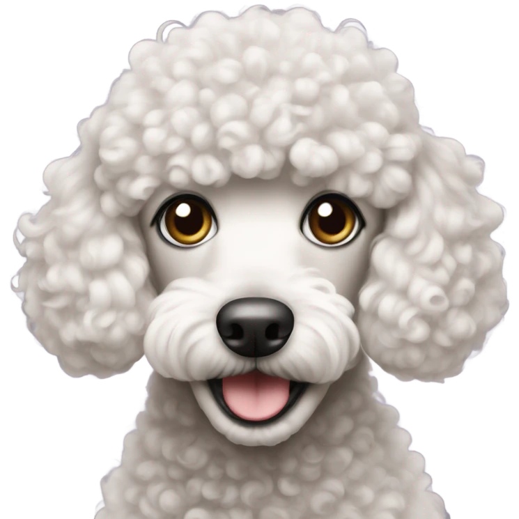 Poodle name akira emoji