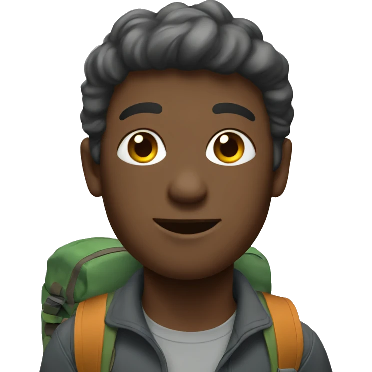 Hiking emoji