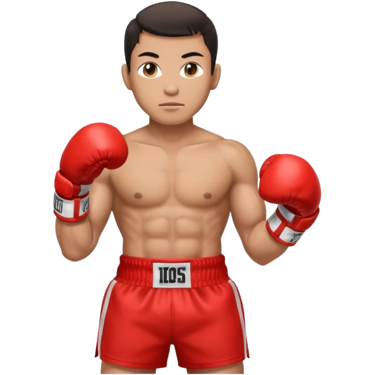 Thai boxer emoji