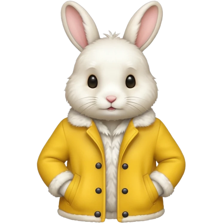 RABBIT IN YELLOW emoji