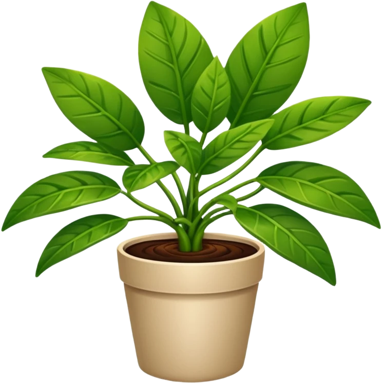 coffee houseplant emoji