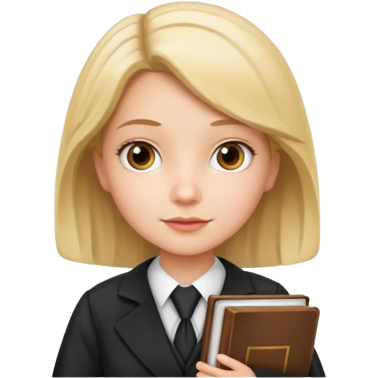 Cat lawyer girl  emoji