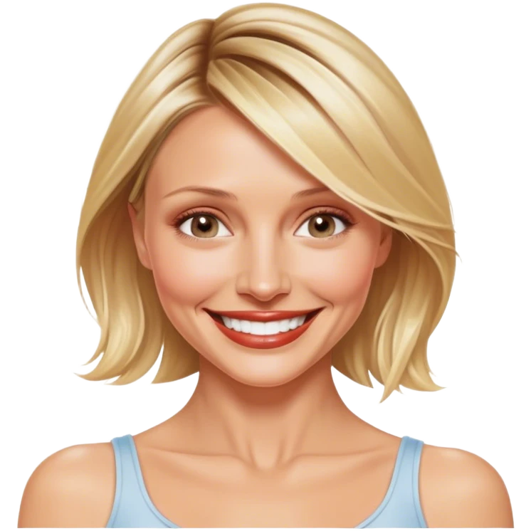 Cameron diaz  emoji