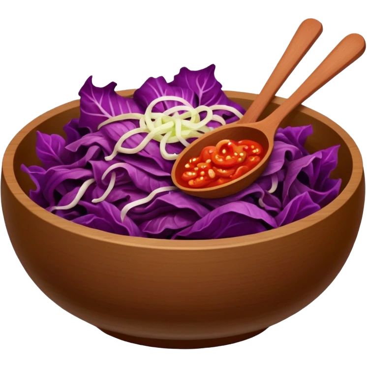 kimmchi dish brown bowl emoji