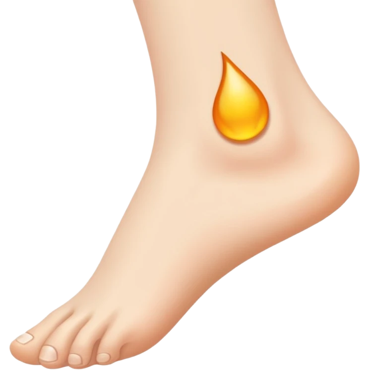 ankle pale skin emoji