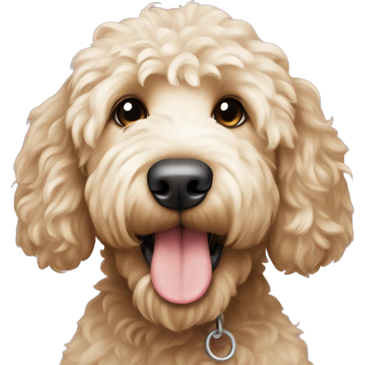 Goldendoodle  emoji