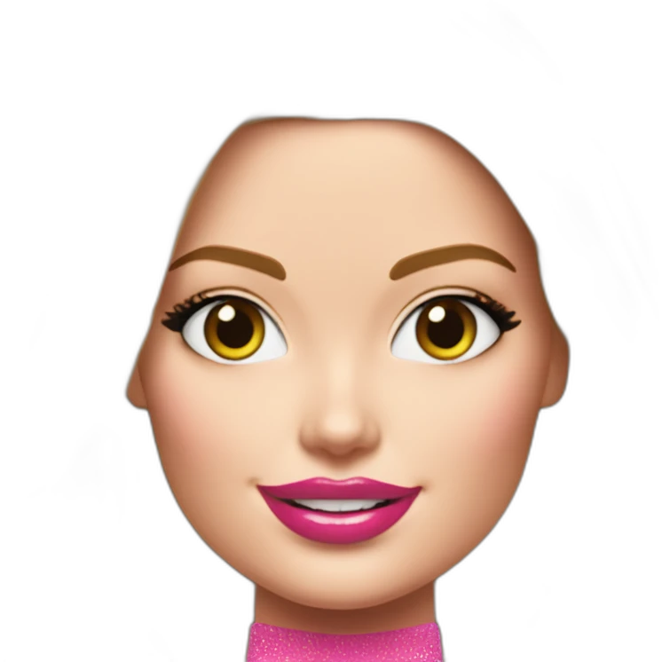 margot robbie as barbie emoji