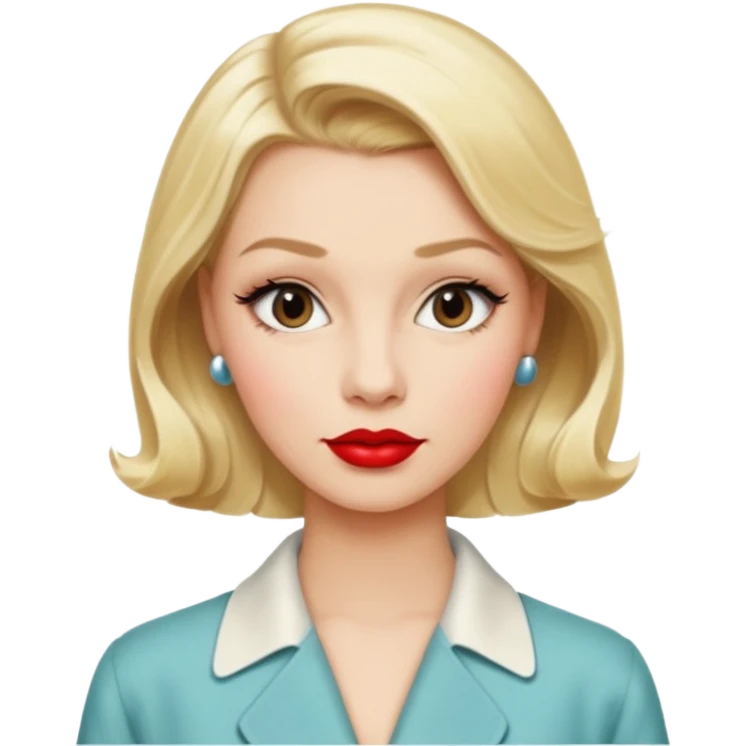 1950s woman emoji
